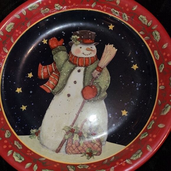 Set of 3 Large Snowman soup bowls - Picture 5 of 5